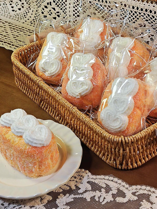 ハート形クリームケーキ(スクイーズ)