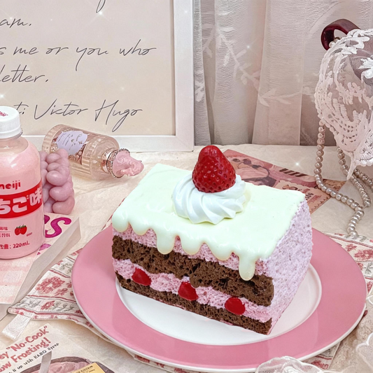 ストロベリークリームケーキ（スクイーズ）